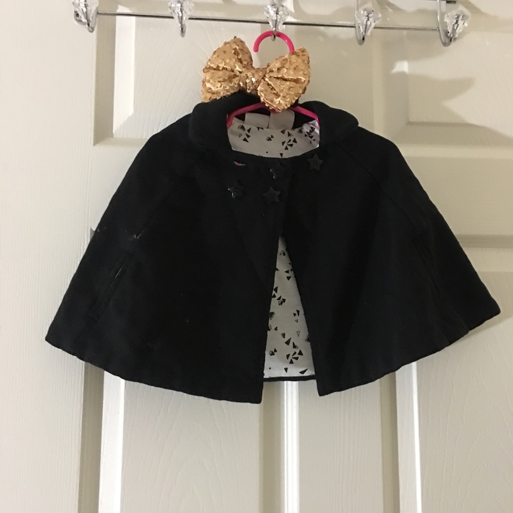 Black vintage coat